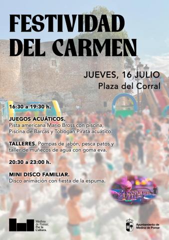 Festividad del Carmen.
