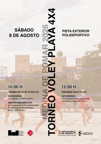 Torneo Voley Playa 4x4.