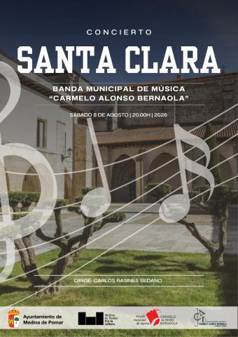 Concierto Santa Clara: Banda Municipal de Música "Carmelo Alonso Bernaola".