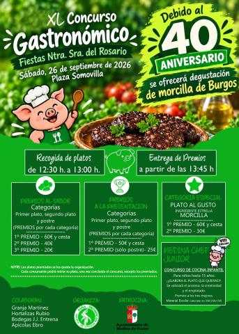 XL Concurso Gastronómico.